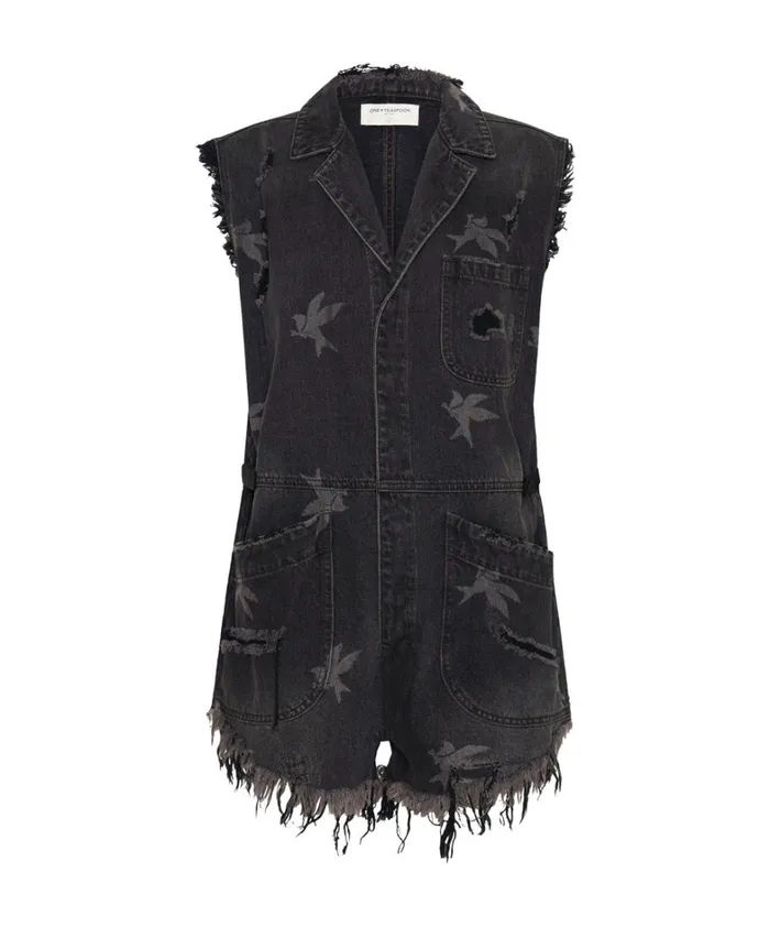 One Teaspoon Denim Jumpsuits THE BOWER PALISADES OVERALL 8211 Women