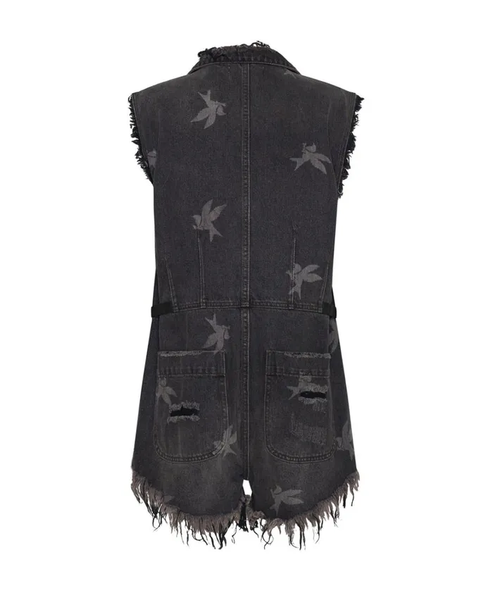 One Teaspoon Denim Jumpsuits THE BOWER PALISADES OVERALL 8211 Women