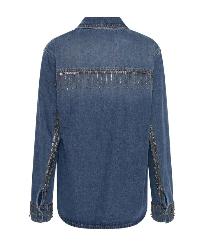 One Teaspoon Denim Shirts RAZZLE DAZZLE WESTERN SHIRT 8211 Women One Teaspoon Denim Shirts RAZZLE DAZZLE WESTERN SHIRT 8211 Women