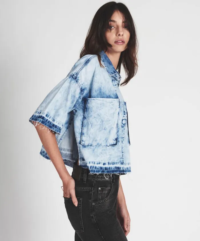 One Teaspoon Denim Tops PIONEER DENIM SHIRT 8211 Women