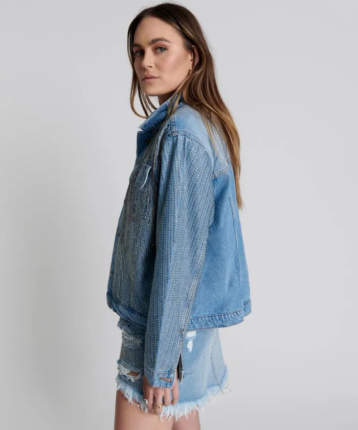 One Teaspoon Jackets DESERT JEWEL TRUCKER JACKET 8211 Women