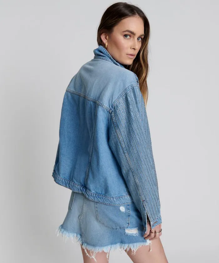 One Teaspoon Jackets DESERT JEWEL TRUCKER JACKET 8211 Women