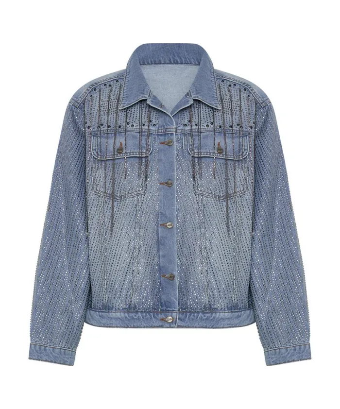 One Teaspoon Jackets DESERT JEWEL TRUCKER JACKET 8211 Women