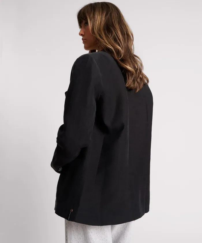 One Teaspoon Jackets PUNK STUDDED LINEN BLAZER 8211 Women One Teaspoon Jackets PUNK STUDDED LINEN BLAZER 8211 Women