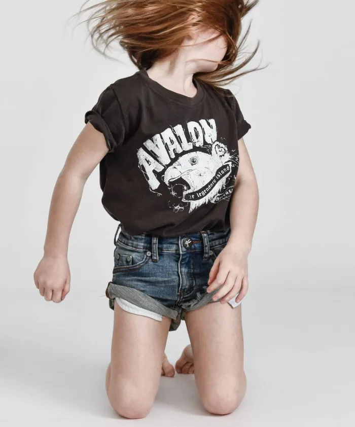 One Teaspoon Kids KIDS SUPERSTAR BANDITS DENIM SHORT 8211 Kids