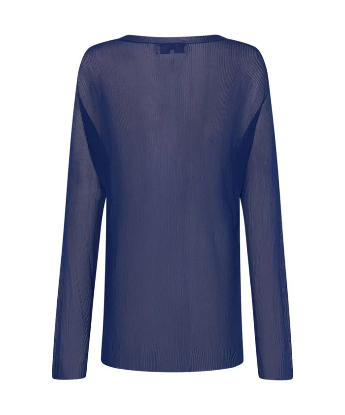 One Teaspoon Knitwear AMITY SHEER RIB LONGSLEEVE SWEATER 8211 Women One Teaspoon Knitwear AMITY SHEER RIB LONGSLEEVE SWEATER 8211 Women