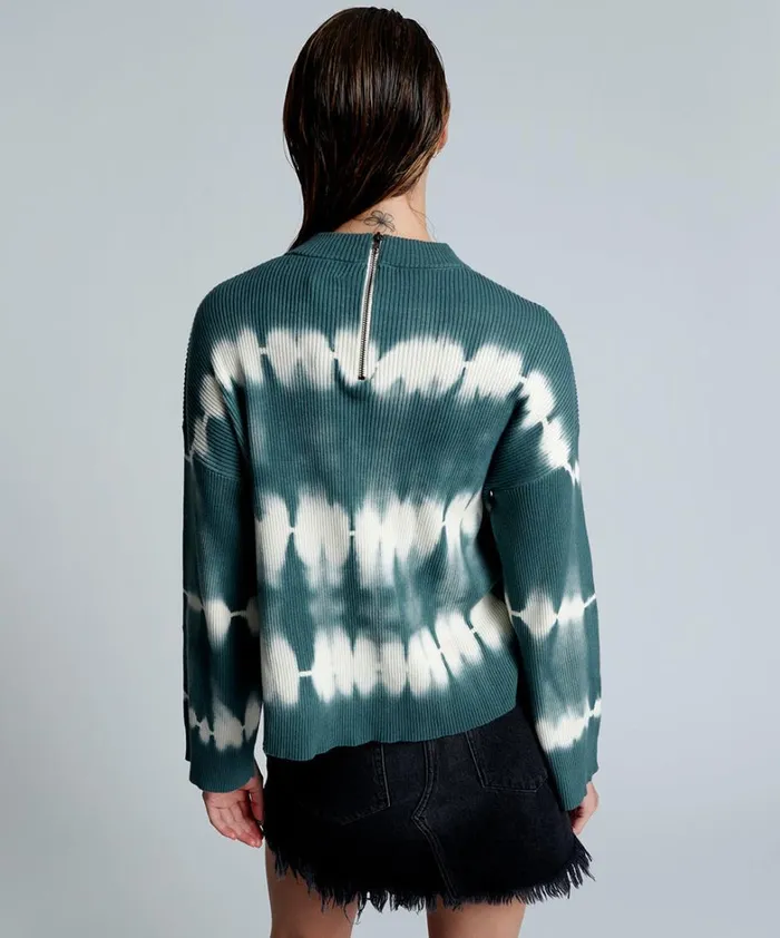 One Teaspoon Knitwear KHAKI TIE DYE RIB ROAM SWEATER 8211 Women One Teaspoon Knitwear KHAKI TIE DYE RIB ROAM SWEATER 8211 Women