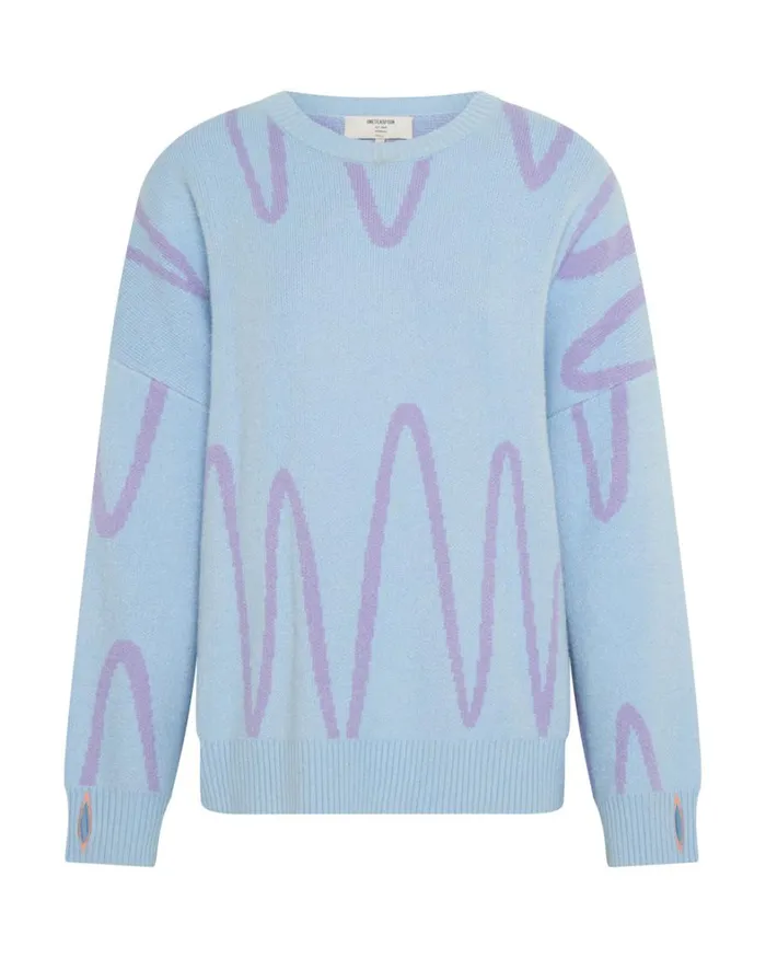 One Teaspoon Knitwear WAVE LENGTH KNIT SWEATER 8211 Women One Teaspoon Knitwear WAVE LENGTH KNIT SWEATER 8211 Women