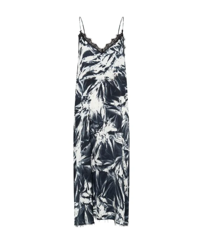One Teaspoon Midi and Maxi Dresses FIRE FLIES DELIRIOUS SLIP DRESS 8211 Women One Teaspoon Midi and Maxi Dresses FIRE FLIES DELIRIOUS SLIP DRESS 8211 Women