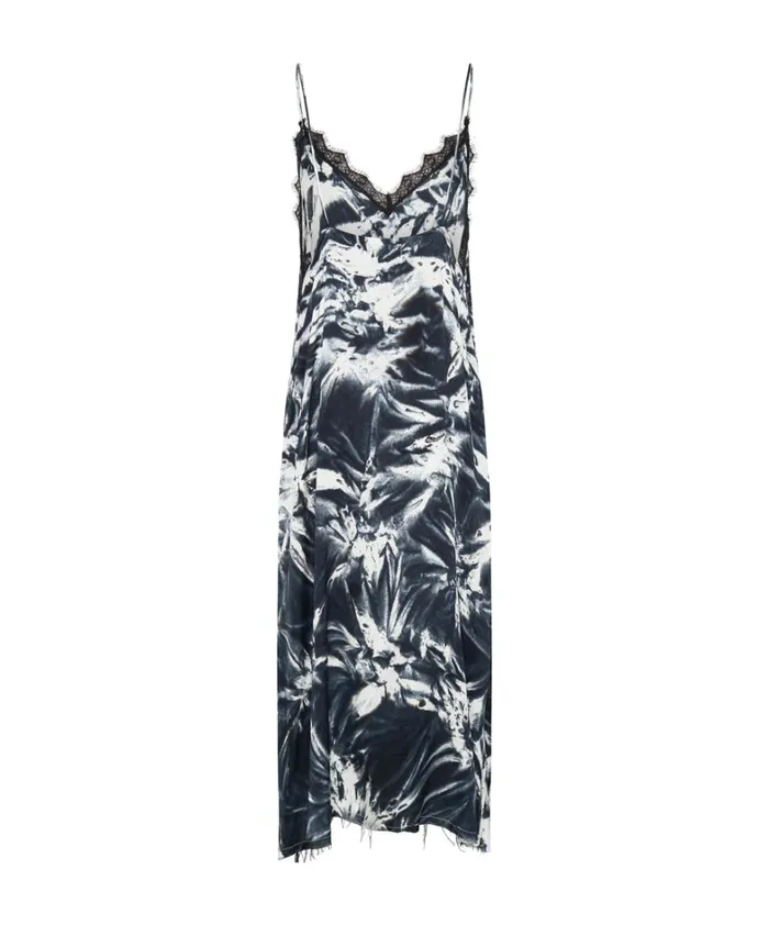 One Teaspoon Midi and Maxi Dresses FIRE FLIES DELIRIOUS SLIP DRESS 8211 Women One Teaspoon Midi and Maxi Dresses FIRE FLIES DELIRIOUS SLIP DRESS 8211 Women
