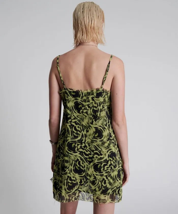 One Teaspoon Mini Dresses MYSTERIOUS SNAKE EYE SLIP DRESS 8211 Women