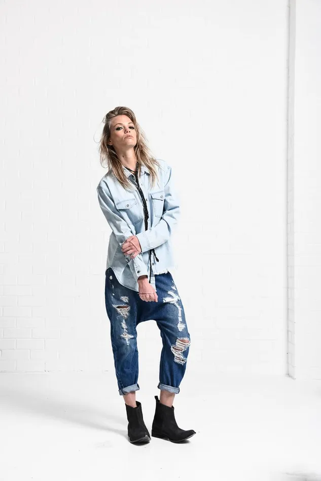 One Teaspoon Shirts ATLANTIC LIBERTY SHIRT 8211 Women
