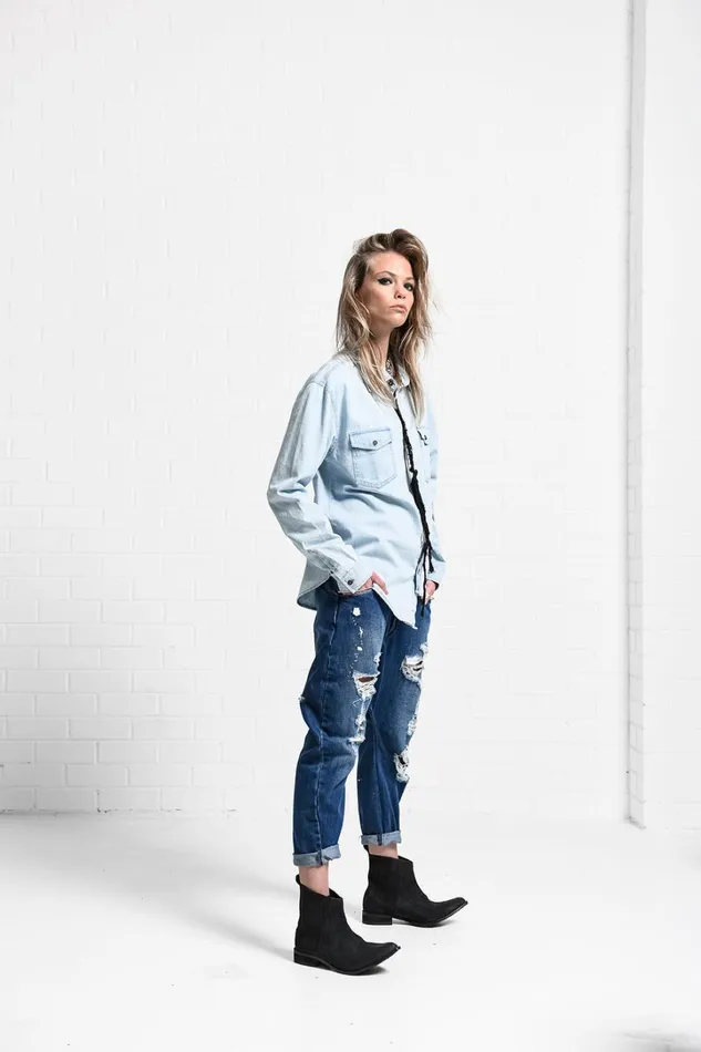 One Teaspoon Shirts ATLANTIC LIBERTY SHIRT 8211 Women