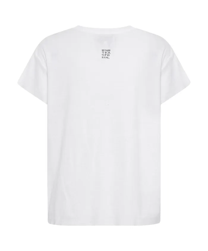 One Teaspoon Tees and Tanks IVORY DEEP V CUT OUT TEE 8211 Women One Teaspoon Tees and Tanks IVORY DEEP V CUT OUT TEE 8211 Women