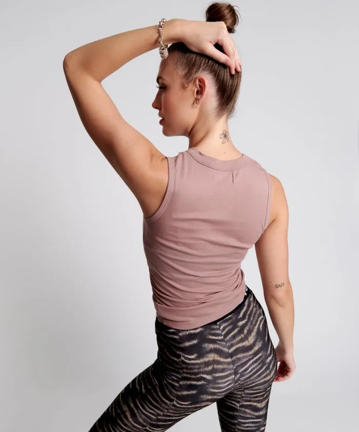 One Teaspoon Tees and Tanks OTS LILAC EQUIPMENT TANK 8211 Women