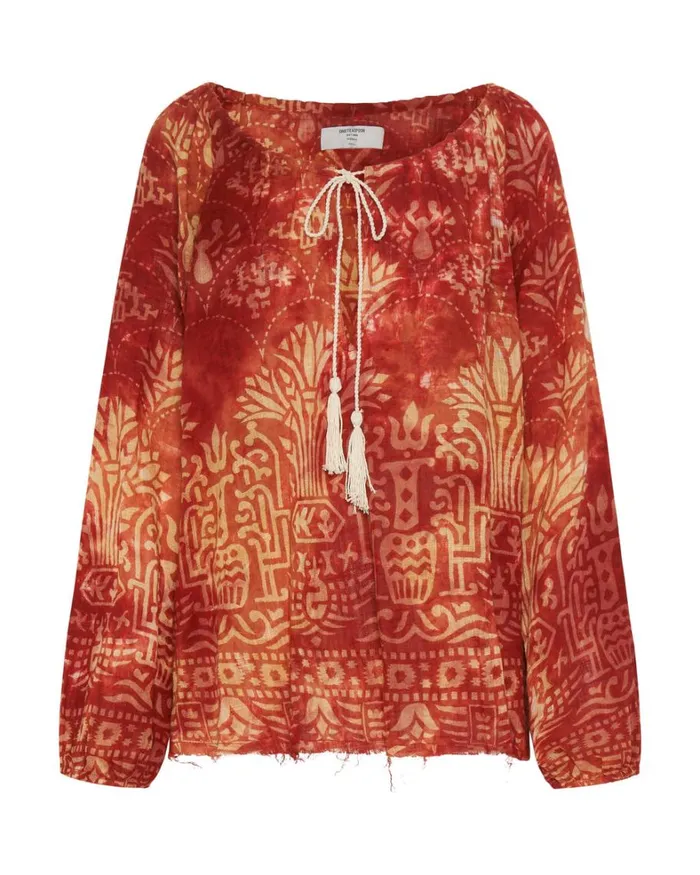 One Teaspoon Tops BABYLON GARDEN MINOAN TOP 8211 Women One Teaspoon Tops BABYLON GARDEN MINOAN TOP 8211 Women