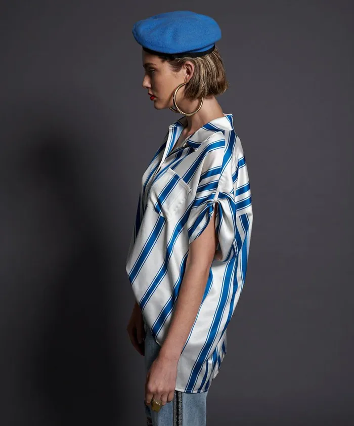 One Teaspoon Tops COCKTAIL STRIPE ALEXANDER TOP 8211 Women