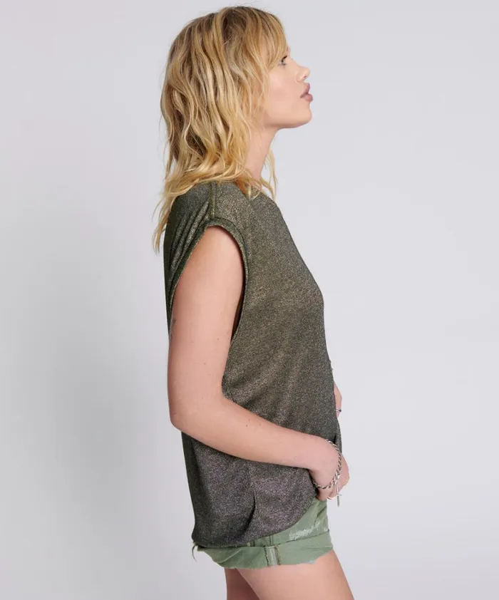 One Teaspoon Tops GILDED OVERSIZED TOP 8211 Women