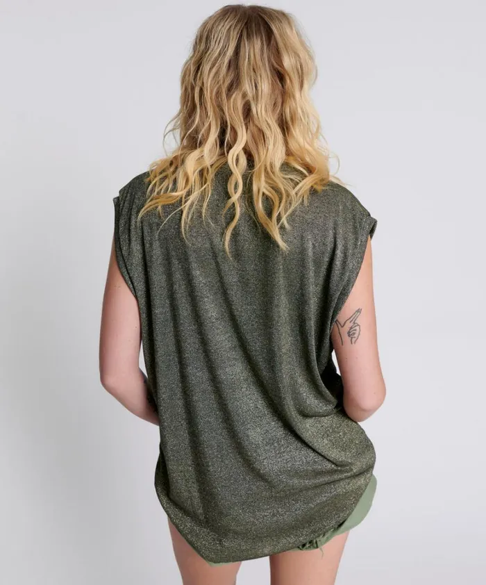 One Teaspoon Tops GILDED OVERSIZED TOP 8211 Women