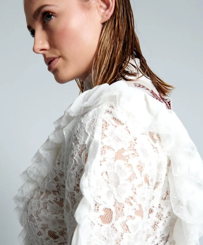 One Teaspoon Tops WHITE AWAKENED SPIRIT TOP 8211 Women