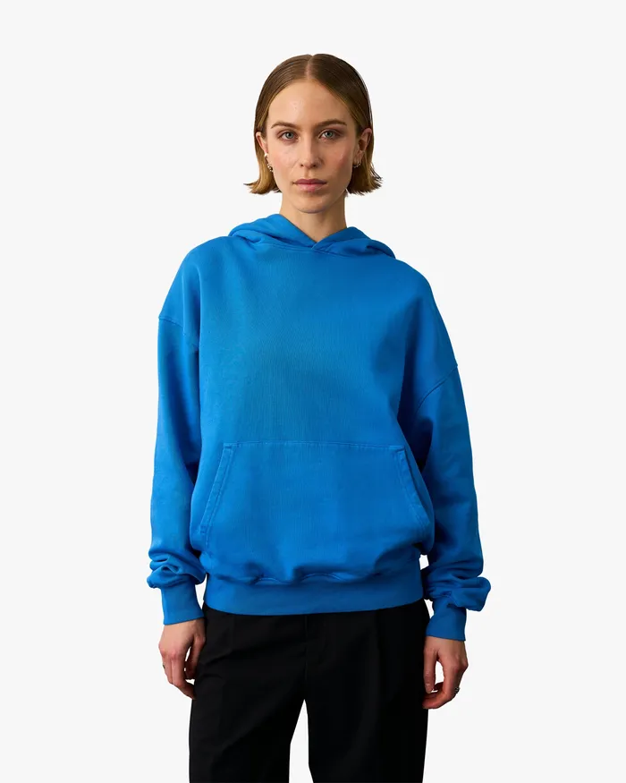 Organic Oversized Hood 8211 Snow Melange Women Hoodies Colorfulstandard