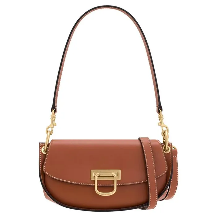 Oroton Baguette Bags Women Colt Small Baguette Brandy
