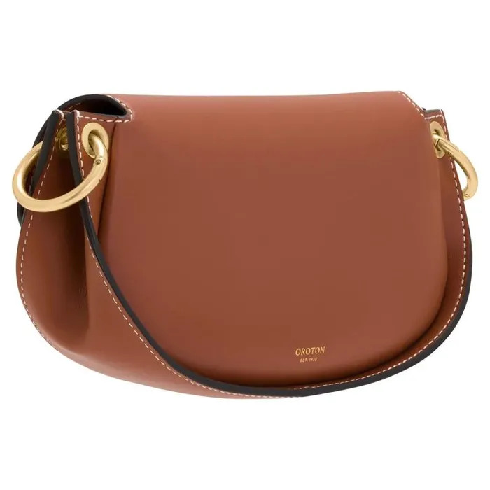 Oroton Baguette Bags Women Colt Small Baguette Brandy