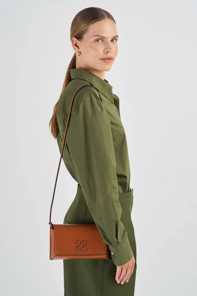 Oroton Baguette Bags Women Della Small Baguette Syrup