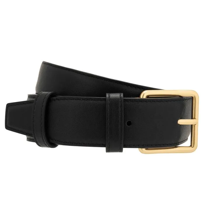 Oroton Belts Accessories Florence 35mm Belt Black