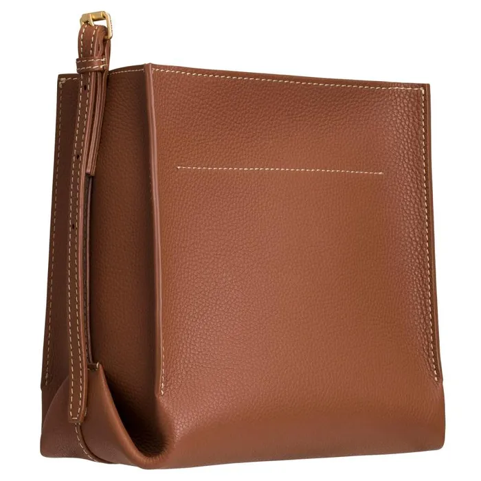 Oroton Crossbody Women Margot Mini Bucket Bag Whiskey