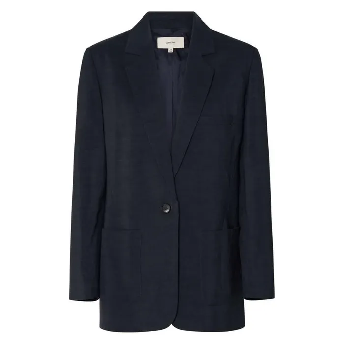 Oroton Jackets and Outerwear Women Single Breasted Blazer North Sea