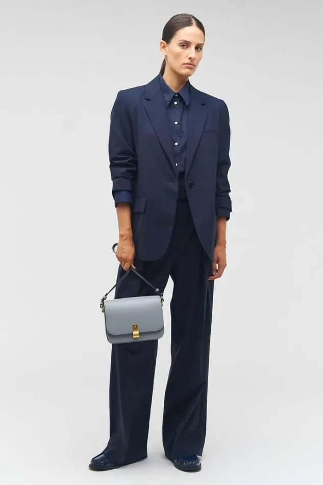 Oroton Jackets and Outerwear Women Single Breasted Blazer North Sea