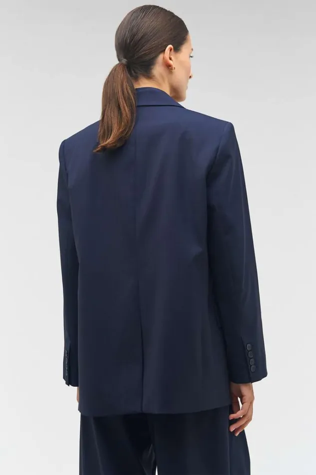 Oroton Jackets and Outerwear Women Single Breasted Blazer North Sea