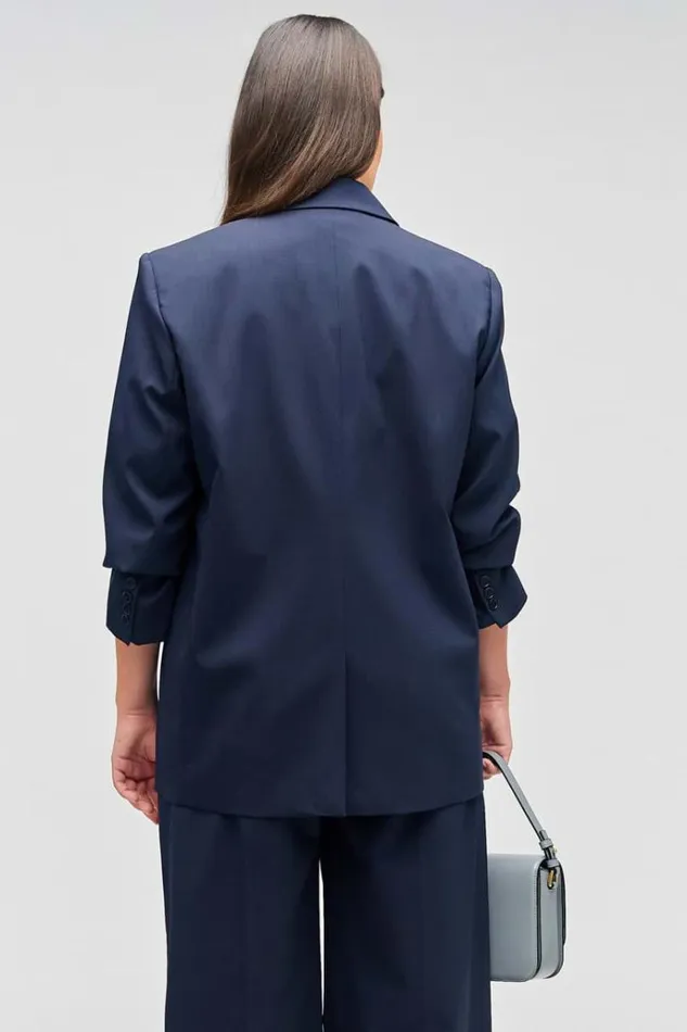 Oroton Jackets and Outerwear Women Single Breasted Blazer North Sea