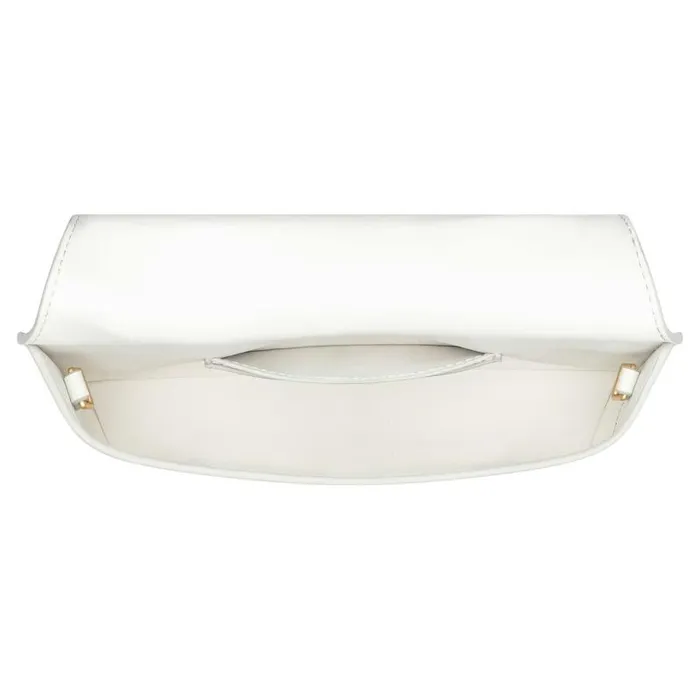 Oroton Shoulder Women Della Small Baguette Paper White