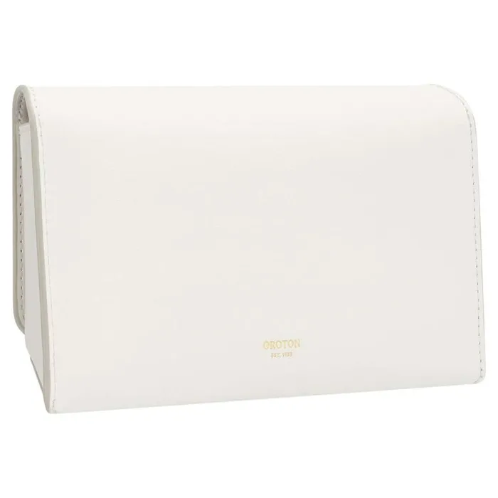Oroton Shoulder Women Della Small Baguette Paper White
