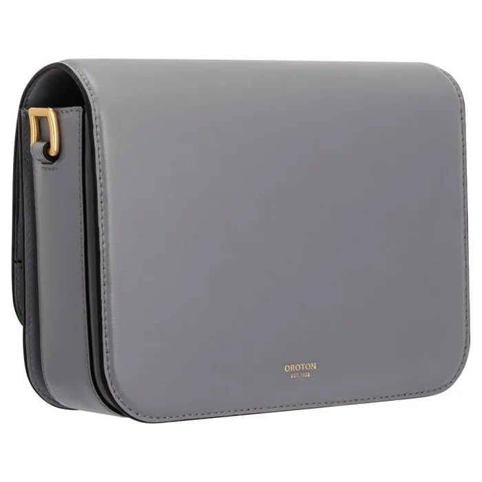 Oroton Shoulder Women Etta Large Day Bag Grey Flannel