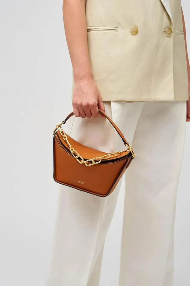 Oroton Shoulder Women Fable Small Day Bag Amber