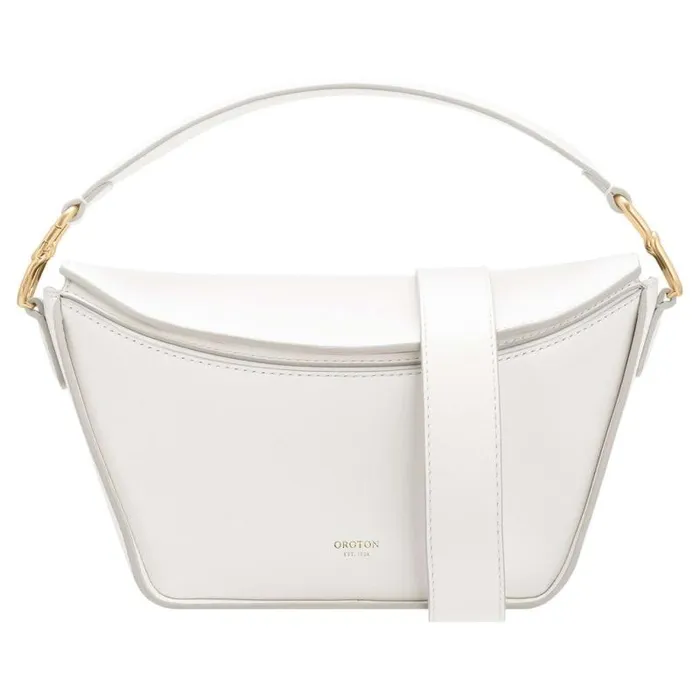 Oroton Shoulder Women Fable Small Day Bag Paper White