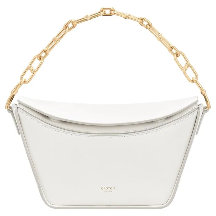 Oroton Shoulder Women Fable Small Day Bag Paper White
