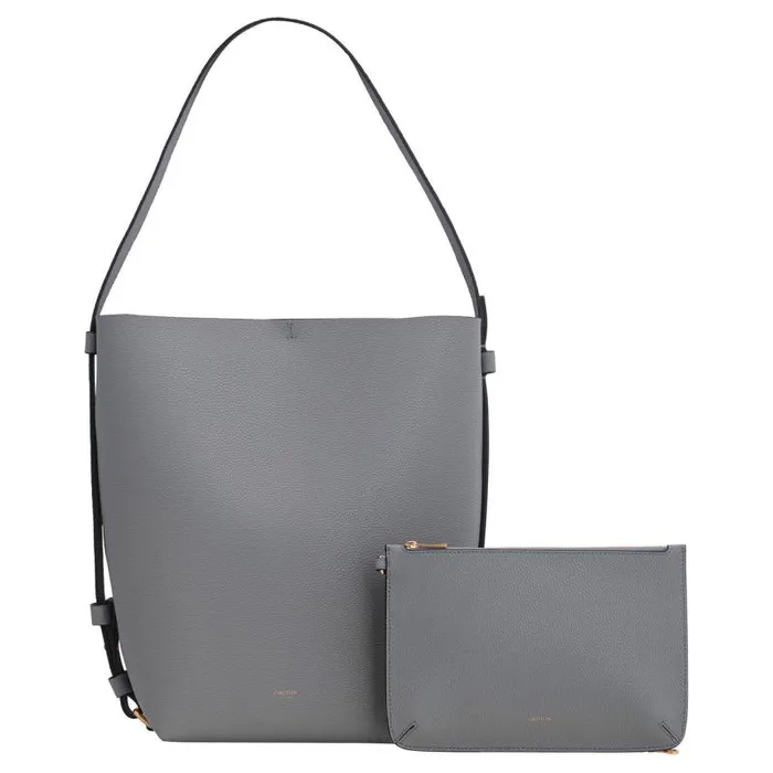 Oroton Totes Women Ellis Hobo Grey Flannel