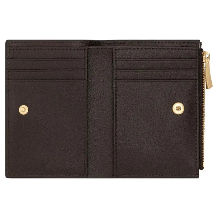 Oroton Wallets Accessories Ellis 10 Credit Card Mini Zip Wallet Mahogany