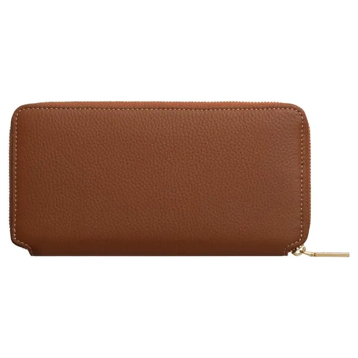 Oroton Wallets Accessories Margot Medium Zip Around Wallet Whiskey