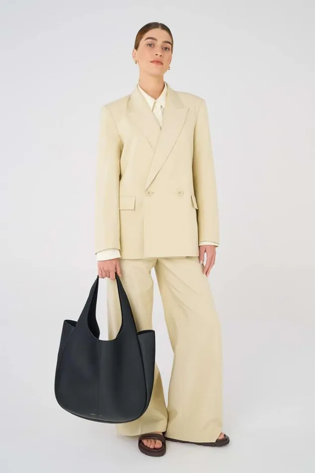 Oroton Work Women Emilia Large Tote Black
