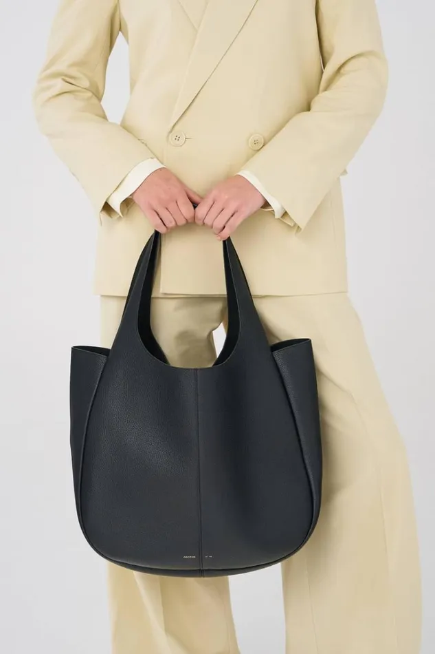 Oroton Work Women Emilia Large Tote Black