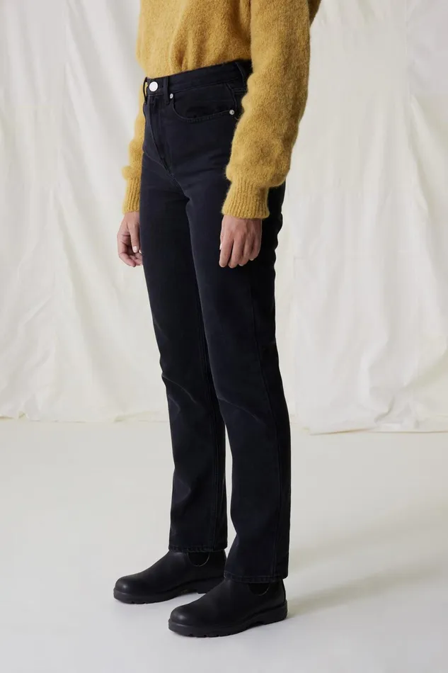 Pants and Jeans Women Leon and Harper Julien Pln1 Jeans Black