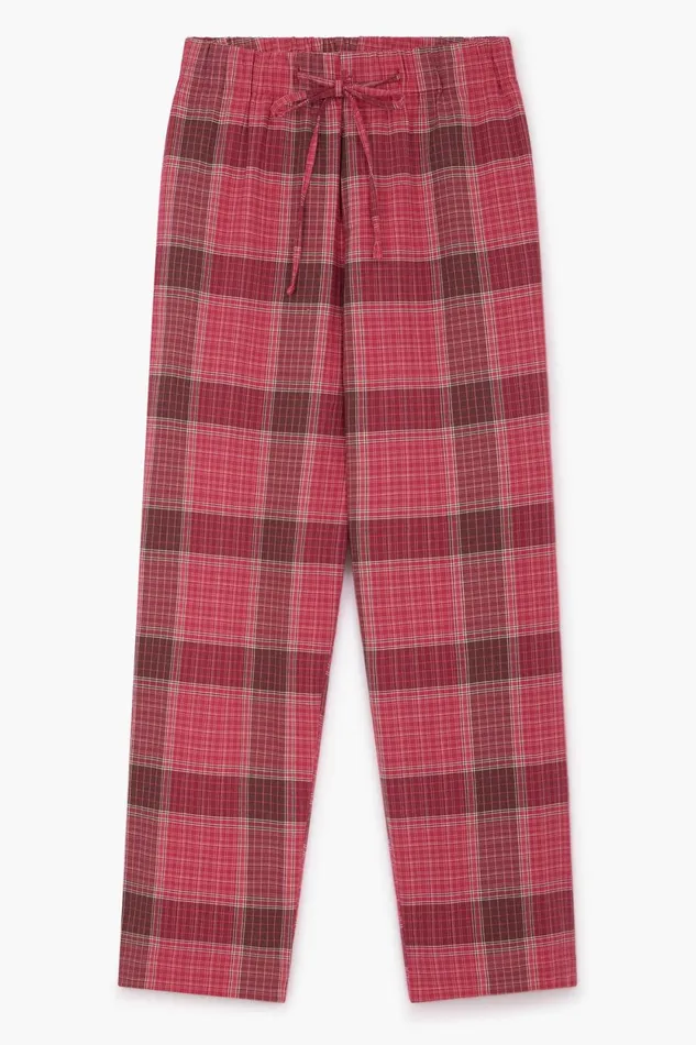 Pants and Jeans Women Leon and Harper Pantalon Permin Strght Red