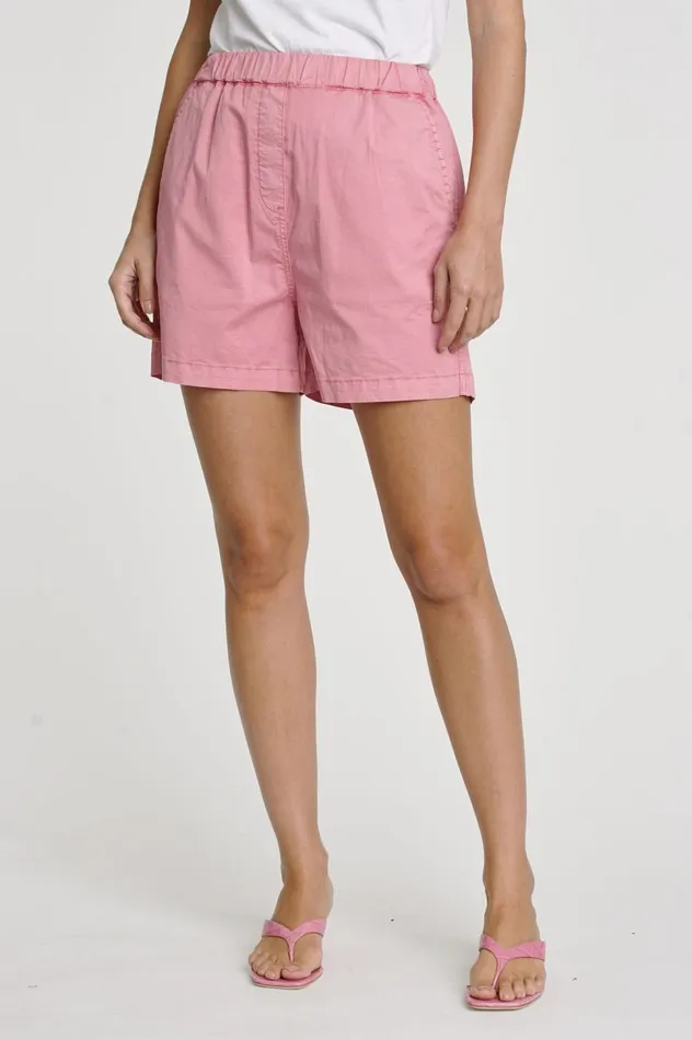 Pistola Denim Beverly Drop Crotch Pull On Short 8211 Flamingo Women Shorts