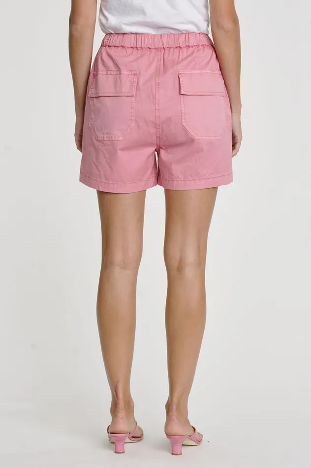 Pistola Denim Beverly Drop Crotch Pull On Short 8211 Flamingo Women Shorts