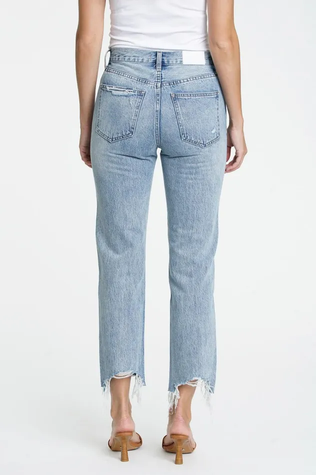 Pistola Denim Charlie High Rise Straight Leg 8211 Dolores Park Women Denim